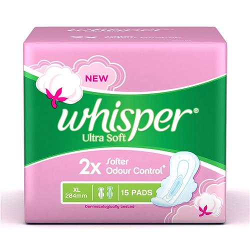 WHISPER CHOICE ULTRA SOFT XL 15P